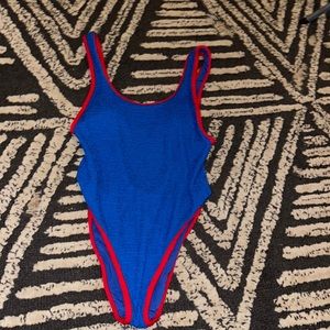 “It’s now cool” swimsuit from revolve
